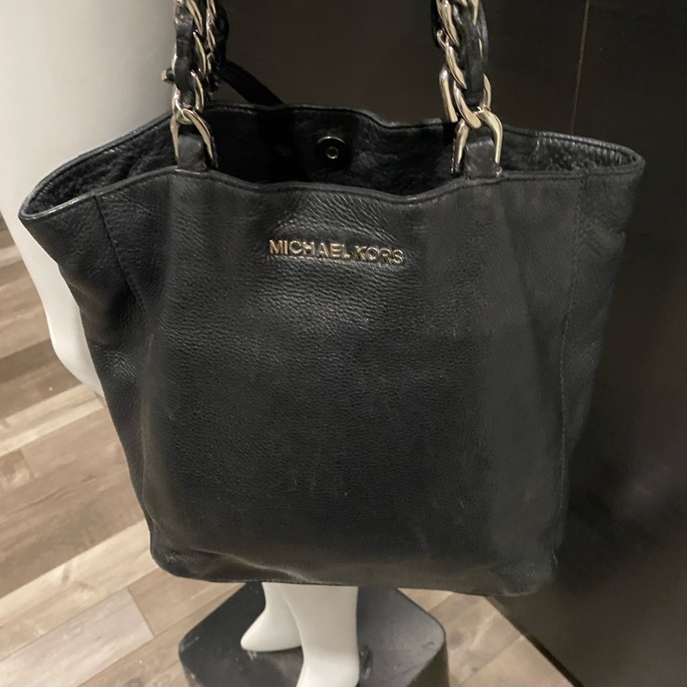 Michael Kors Black Satchel Bag